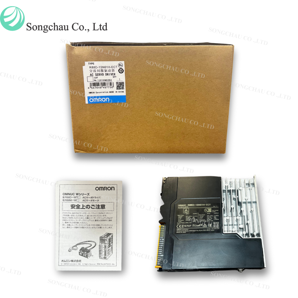 AC SERVO DRIVER R88D-1SN01H-ECT Omron - Songchau Co.,Ltd